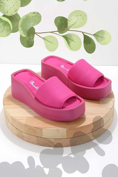 Bambi Fuchsia Women's Slippers K04140020804
