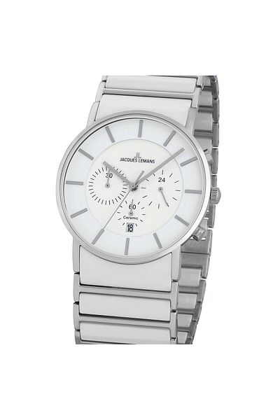 Jacques Lemans Mens Watch Jacques Lemans 1-1815B, Quartz, 42mm, 5ATM