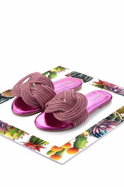 Bambi Fuchsia Women's Slippers K04192175087
