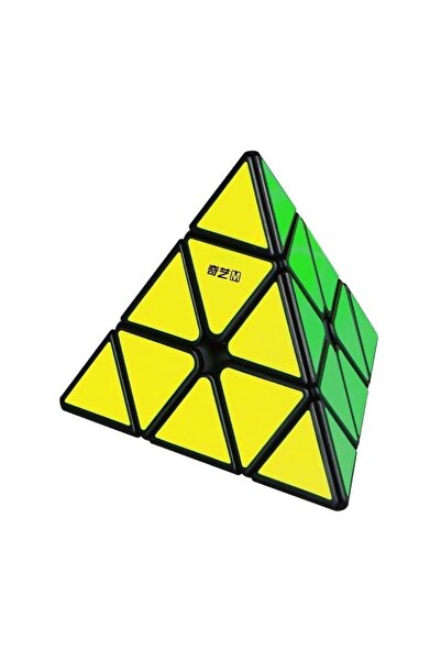 BV Cub Magic QiYi MS Pyraminx Magnetic, Negru, 405CUB-1
