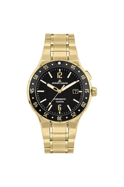 Jacques Lemans Ανδρικό Ρολόι Jacques Lemans 1-2109J, Quartz, 42mm, 10ATM