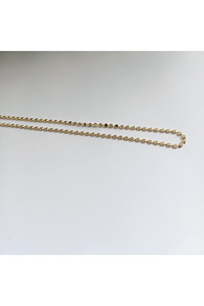 staınless steel 316L Kararmaz Çelik Altın Kaplama Gold Çelik Kolye, Ezme Çelik kolye, Pres Çelik Kolye