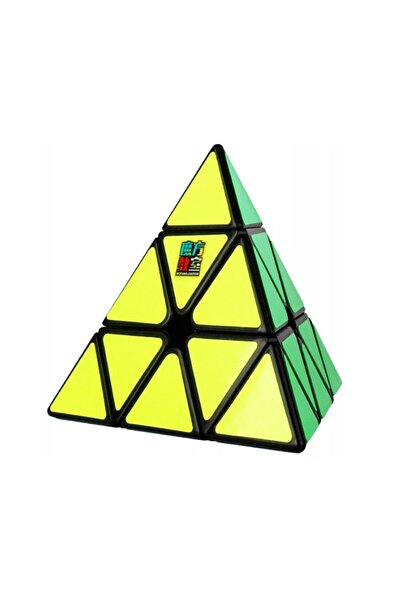 BV Cub Magic 3x3x3 Moyu MoFang Meilong Pyraminx, Negru, 255CUB-1