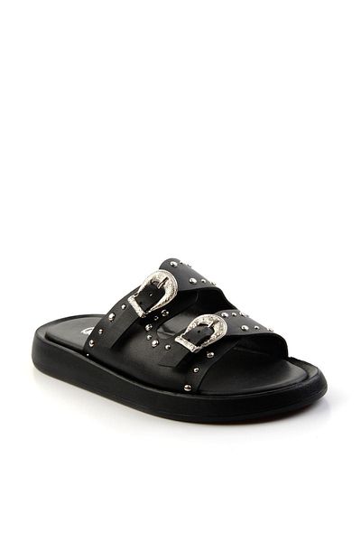 Bambi Black Women's Slippers K04217241509
