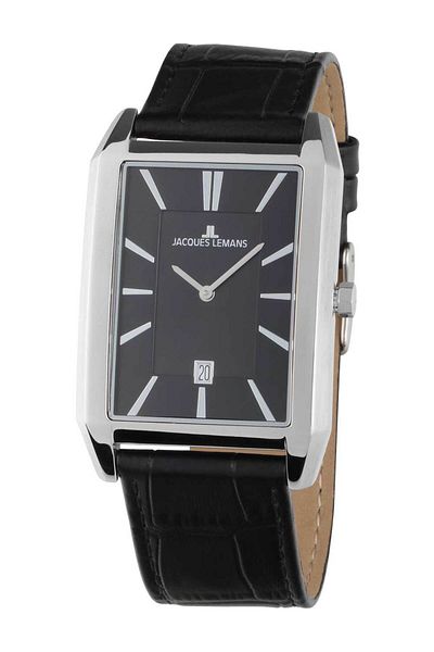 Jacques Lemans Mens Watch Jacques Lemans 1-2160.1B, Quartz, 34mm, 5ATM