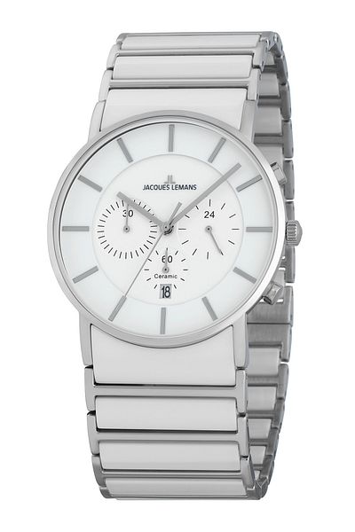 Jacques Lemans Mens Watch Jacques Lemans 1-1815B, Quartz, 42mm, 5ATM