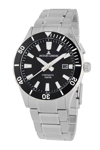 Jacques Lemans Mens Watch Jacques Lemans 1-2131D, Quartz, 43mm, 10ATM