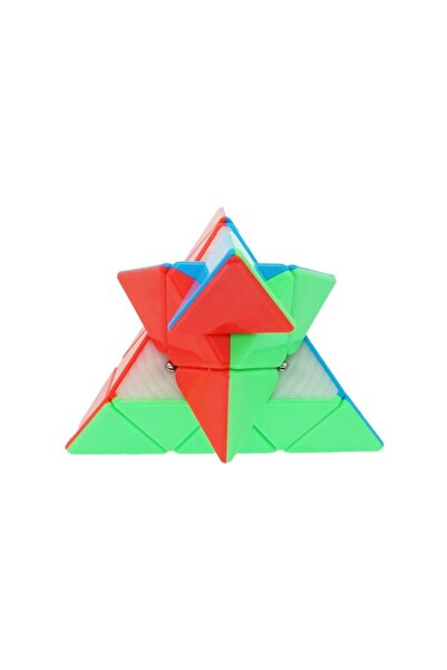 BV Cub Magic 3x3x3, KungFu Yumo Pyraminx, Fără autocolante, 344CUB-1