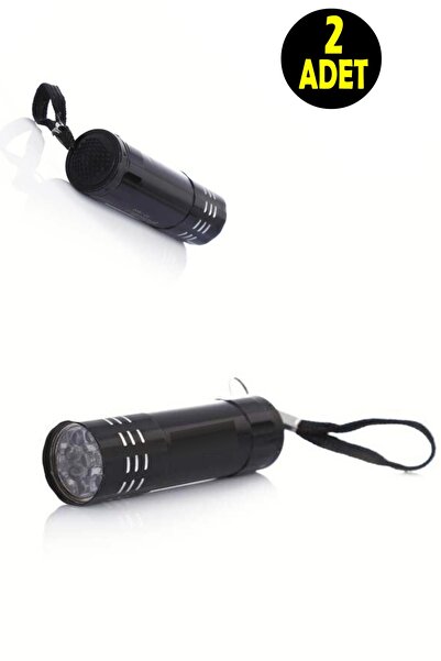 usin 2 Adet Mini Gece Yürüyüş Deprem Çantası Kamp Pilli El Feneri -pil Hariçtir
