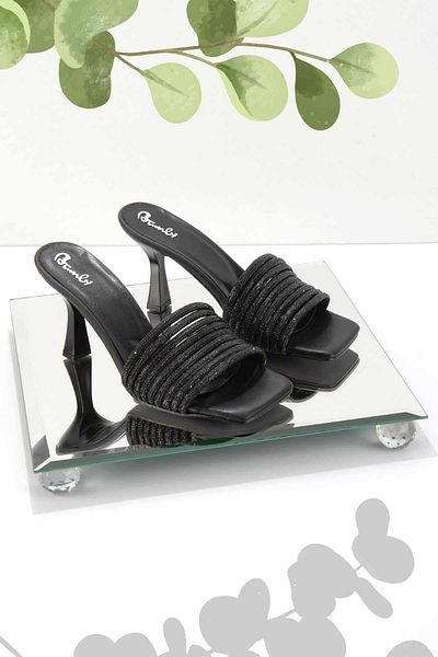 Bambi Black Women's Slippers K04192163009