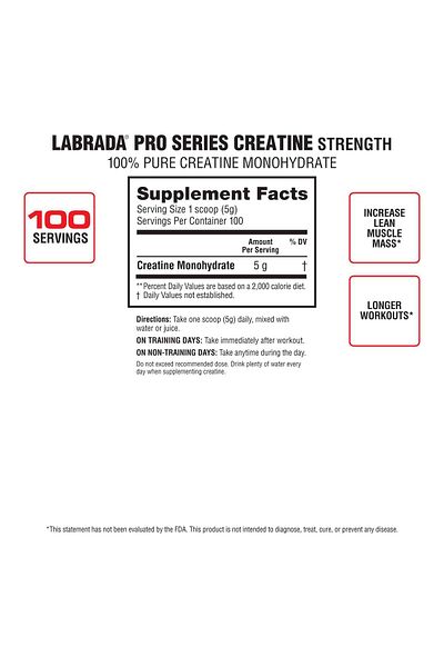 LABRADAR Labrada Pro Series Creatine