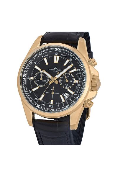 Jacques Lemans Ανδρικό Ρολόι Jacques Lemans 1-2117E, Quartz, 44mm, 20ATM