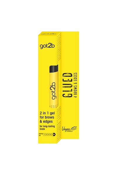Got2B got2b Glued 2 in 1 gel, for fixing eyebrows and unruly hairs, vegan formula, 16 ml