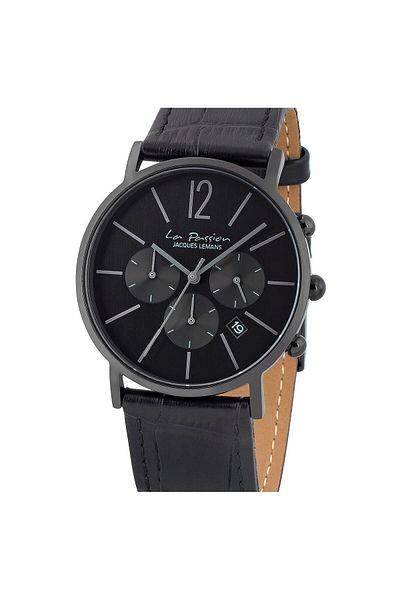 Jacques Lemans Ανδρικό Ρολόι Jacques Lemans LP-123Q, Quartz, 40mm, 5ATM