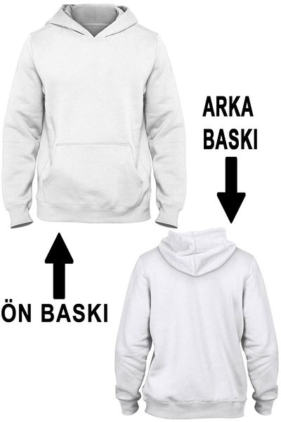 Pisa Art Football Cards Front Back Printed Kangaroo Pocket Hooded Sweatshirt Bll1196