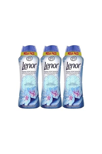 lenor Set 3 x Lenor Balsam Rufe Perle 570G Spring Awakening, mega pack, ingrijire delicata a tesaturilor,