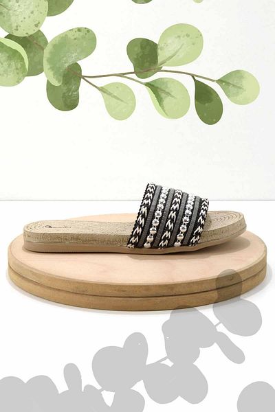 Bambi Black Women's Slippers K04625080704