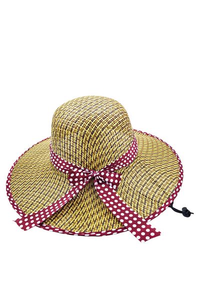 fafatara Fine Woven Straw Fetus Hat – Ribbon