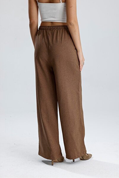 VAPUR TEKSTİL Elastic Waist Side Pocket Trousers