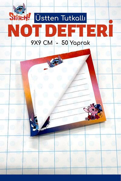 t tuğset etiket Note Pad Memo Pad Notepad Notepad Notepad Homework Notebook 9X9 Cm-T1392