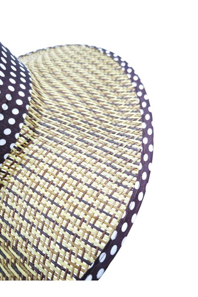 fafatara Fine Woven Straw Fetus Hat – Ribbon