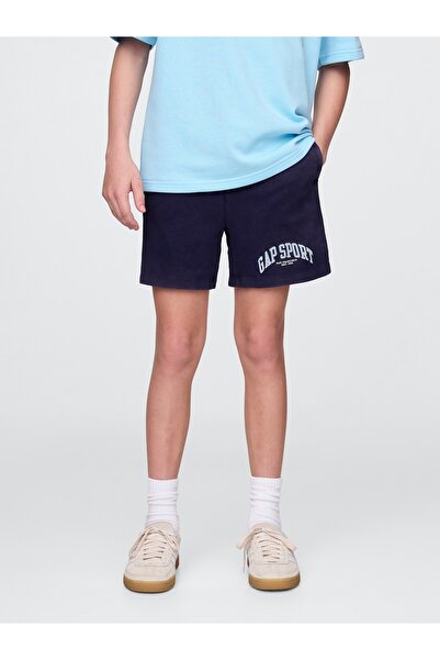 GAP Erkek Çocuk Mavi Kids Spor Kolay Şortlar