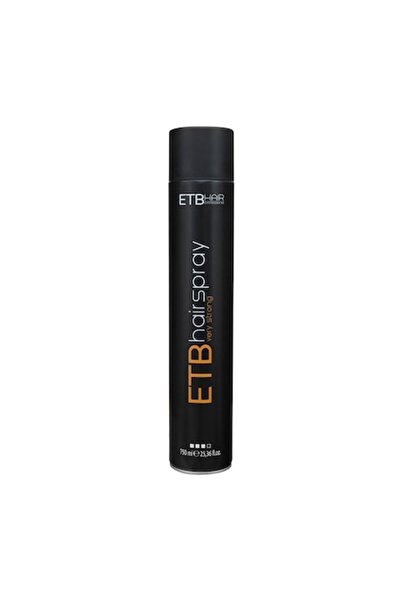 ETB HAIR Fixativ profesional, fixare foarte puternică și strălucire, 750 ml
