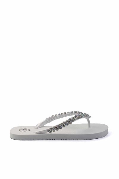 Bambi White Janjan Women's Slippers K04376000459