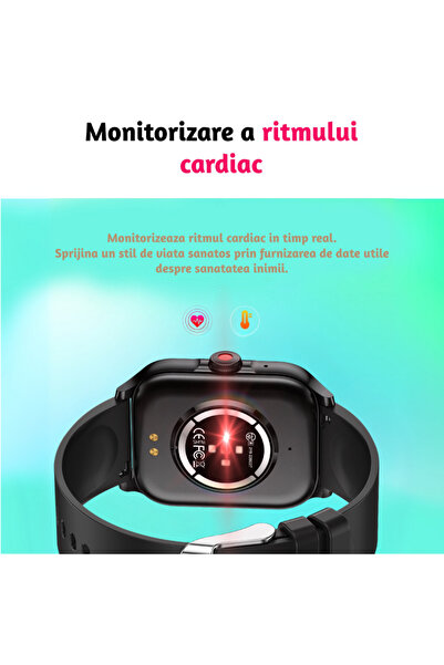 Lommad ® Men's Smartwatch 1.85” Full HD, Bluetooth, Health, Sleep, Water Resistant, Blue