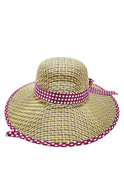 fafatara Fine Woven Straw Fetus Hat – Ribbon