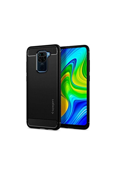 Spigen Husa Xiaomi Redmi Note 9 Rugged Armor Matte Black