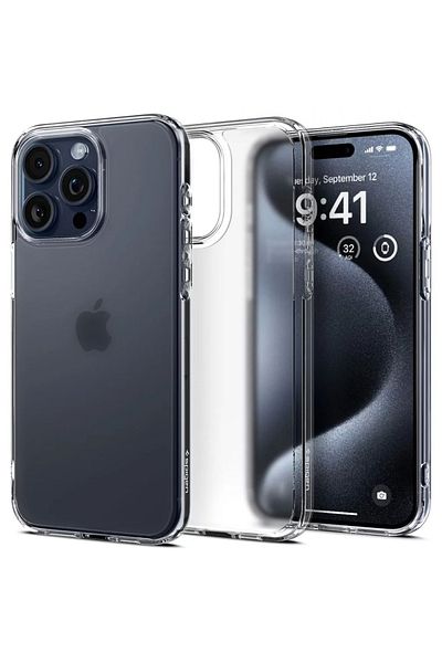 Spigen Ultra Hybrid Iphone 15 Pro Frost Clear case