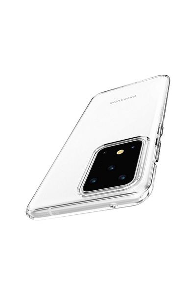 Spigen Husa Samsung Galaxy S20 Ultra Spigen Liquid Crystal Crystal Clear