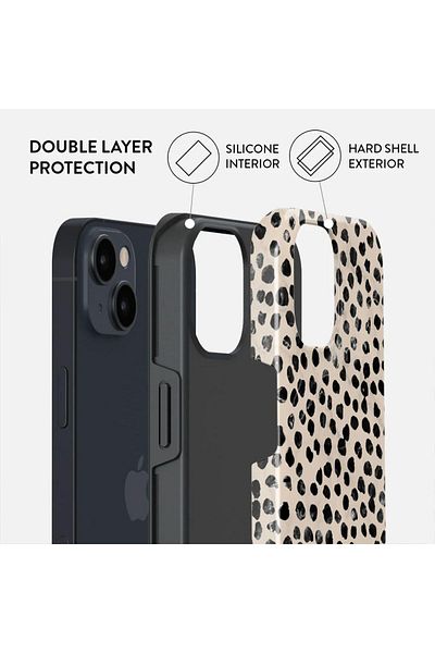 BURGA Dual Layer Almond Latte iPhone 15 case