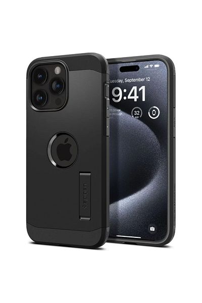 Spigen Case Tough Armor Magsafe Iphone 15 Pro Max Black