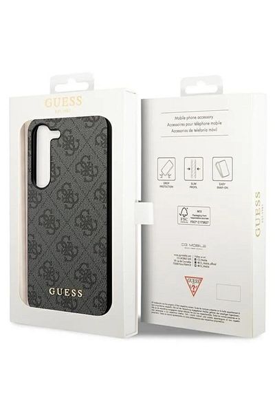 Guess Case 4g Charms Samsung Galaxy S24 Plus Gray