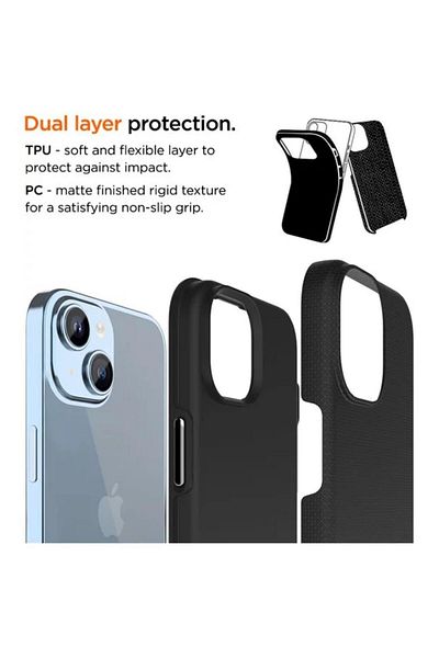 EIGER Husa North Case iPhone 15 Plus Black