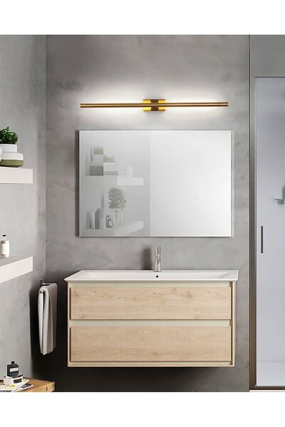 Avizen Lighting Project Modern Dekoratif Led Duvar Aplik Uzun Çubuk Led Tekli 80 Cm Gün Işığı