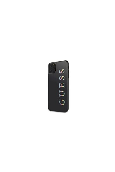 Guess Husa iPhone 11 Pro Max Glitter Logo Negru