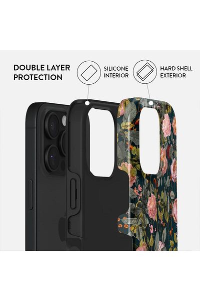 BURGA Husa Dual Layer Bloomy Garden iPhone 16 Pro