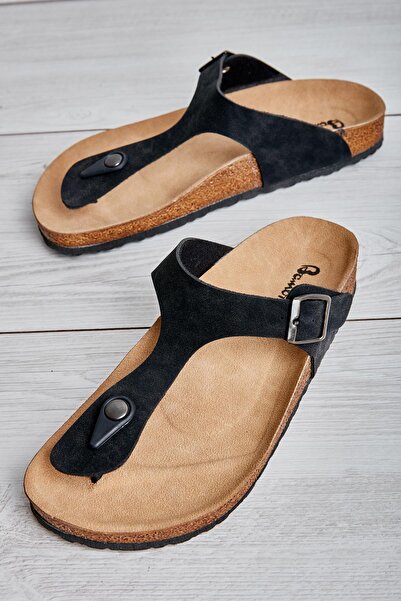 Bambi Black Mikanos Women's Slippers K04819182371