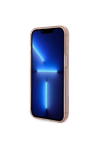 Guess Tpu Case Camera Outline Translucent Iphone 14 Plus Pink