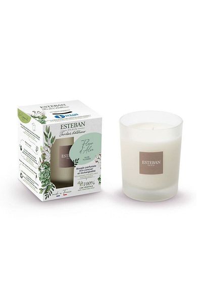 Esteban Paris Aloe Flower Scented Candle -