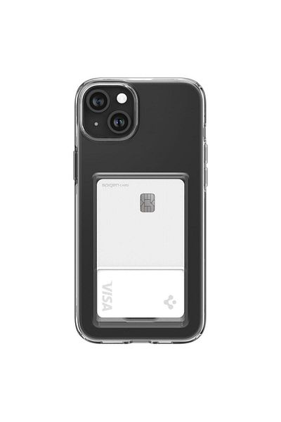 Spigen Case Crystal Slot Iphone 15 Transparent