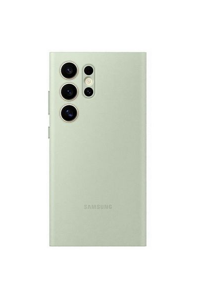Samsung Husa Originala Smart View Wallet Cover Galaxy S24 Ultra Light Green