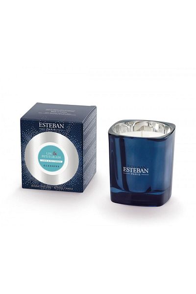 Esteban Paris Linen&petitgrain Scented Candle -