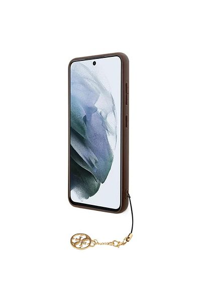 Guess Case 4g Charms Samsung Galaxy A35 5g Brown