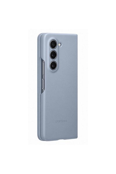 Samsung Husa Originala Leather Cover Galaxy Z Fold5 Blue