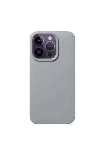 Nudient Thin iPhone 14 Pro case, MagSafe, Grey