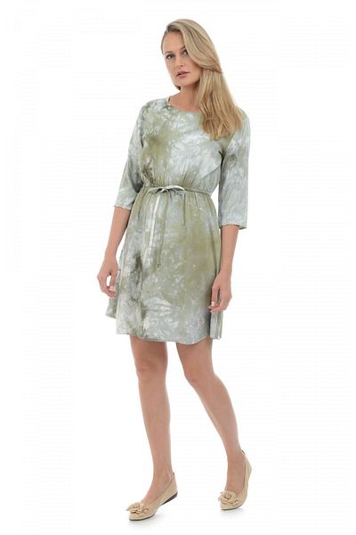 Eranthe Women's Green Gradient Dress